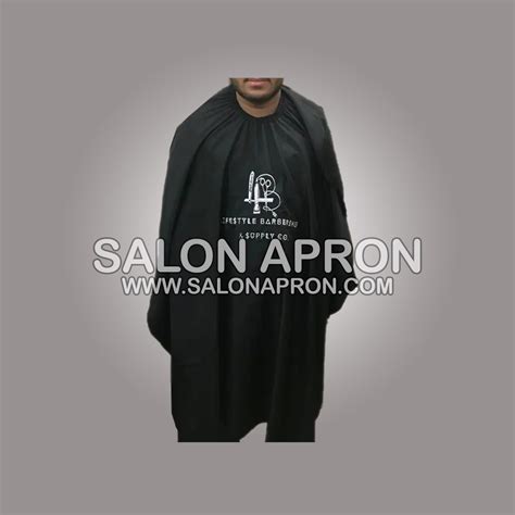 custom barber capes with logo.